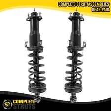 Rear Pair Complete Struts & Coil Spring Assemblies for 1998-2000 Lexus GS400