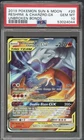 2019 Pokemon Sun & Moon Reshiram Charizard GX Unbroken Bonds 20/214 PSA 10