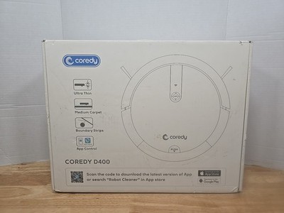 COREDY Robotic Vacuum Cleaner Model D400 Brand New Sealed