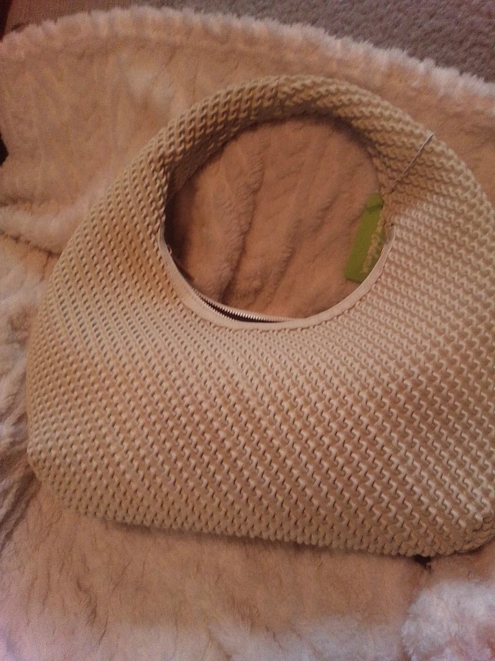 Sam Edelman Rowan Cream Hobo Bag With Duster - Image 2 of 3