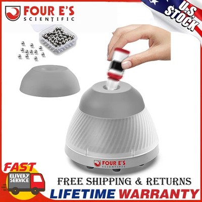 Vortex Mixer 5000rpm Mixer Touch Function Mini Lab Vortex Shaker+Cap Mixing Ball