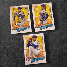 2025 Topps Strike Zone Heroes Ohtani Yamamoto Sasaki 3 Card Set FS