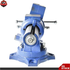 6Inch Heavy Duty Multi-purpose Rotating Bench Vise Swival 360 Degree