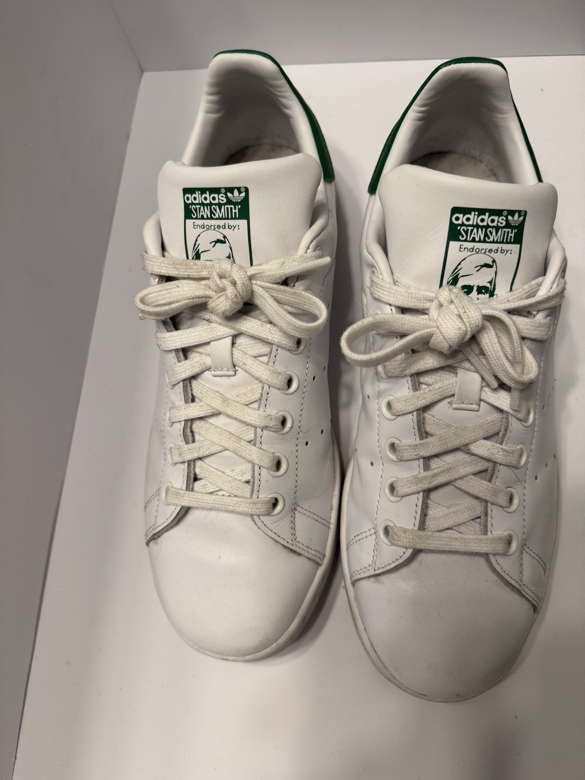Adidas Stan Smith White/Green Size 8.5 thumbnail 3