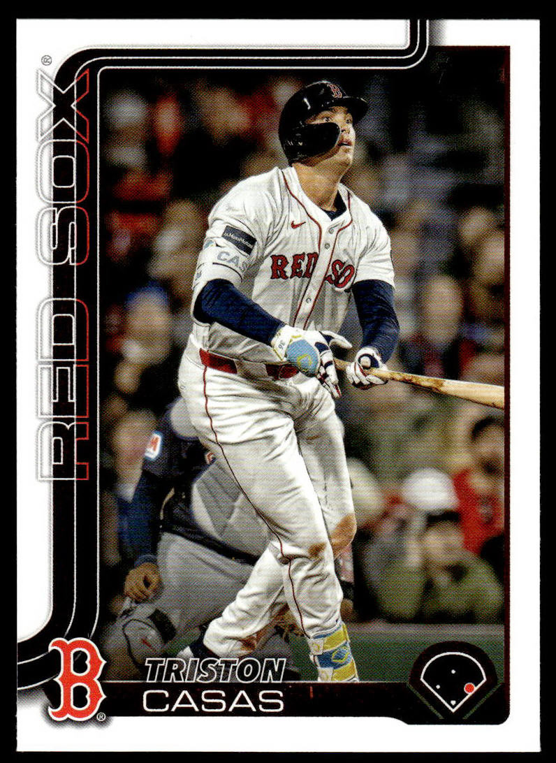 Topps - レッドソックス　トリストン・カサス　レリックオート Amazon.com: 2023 Topps Series 1#92 Triston Casas RC Rookie