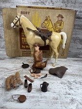 MARX TOYS JOHNNY WEST - JOHNNY WEST  THUNDERBOLT "BEST OF THE WEST" BOX SET