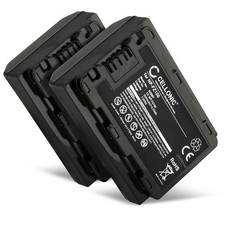 2x Battery for Sony A7 III (ILCE-7M3 / ILCE-7M3K) Alpha 7C II 2040mAh