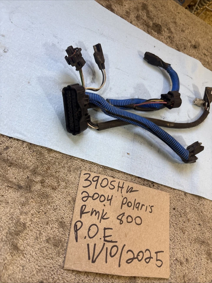 2004 Polaris RMK 800 wiring harness pigtail 390 - Image 2 of 4