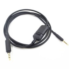 4.2ft OFC Boom Microphone Audio Cable For Beyerdynamic MMX300 II Headphones d