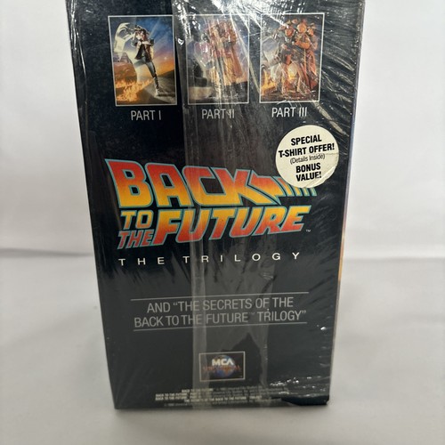 Back to the Future Trilogy/ Secrets of the Trilogy (VHS, 1991, Limited Ed - Picture 6 of 7