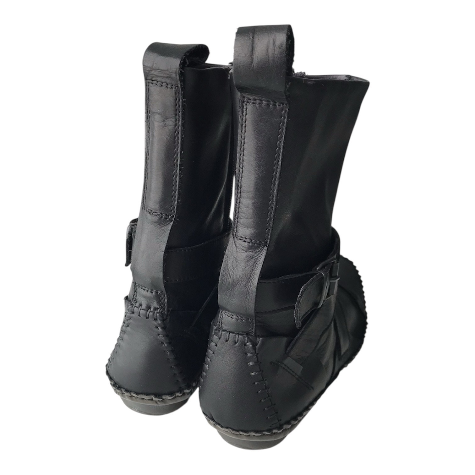 MARITHE FRANCOIS GIRBAUD Patchwork Leather Boots … - image 10