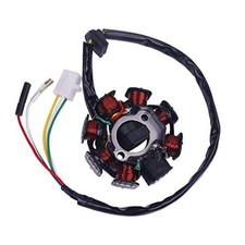 GY6 49cc 50cc 80cc 100cc 8 poles AC Magneto Stator Half-Wave 