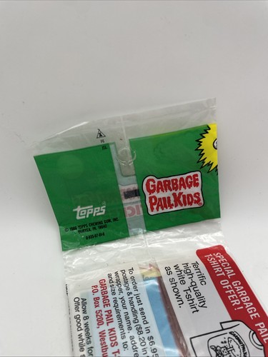 1986 Garbage Pail Kids gpk Sealed Topps Pack factory sealed. - Bild 6 von 9