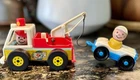 Vintage 1969 Fisher-Price Little People Tow Truck #718 Complete
