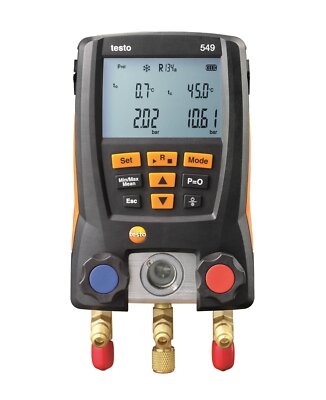 testo 549 I Digital Manifold air Conditioning  Refrigeration Systems used