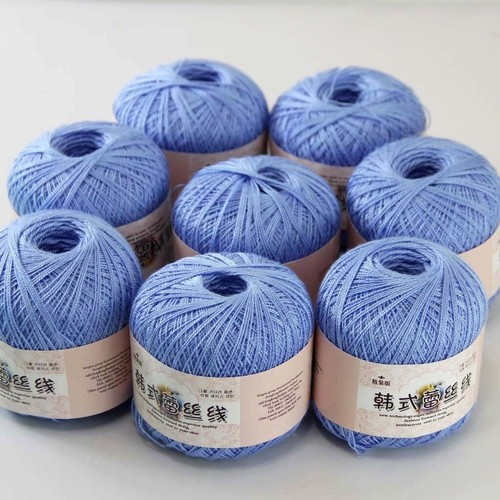 Aipeng 8ballsx50g Hand DIY Wear Cotton Lace Crochet Shawl Knitting Yarn 07 - Picture 12 of 12