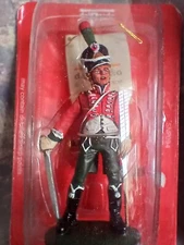 1/32  Del Prado Trumpeter 11th Chasseurs 1810  metal figure