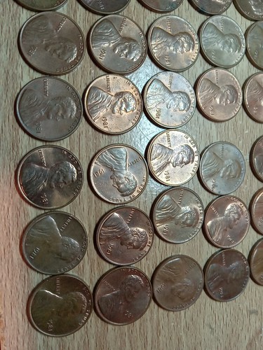 1981 Lincoln Memorial Cents Rolle überdurchschnittlich zirkuliert Kupfer Pennies - Bild 8 von 12