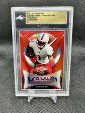 2019 Leaf Valiant Draft - Pre-Production Proof Red JAMARIUS WAY 1/1 Rookie Auto
