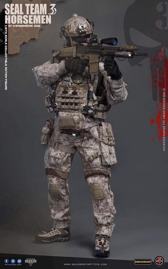Soldier Story SS120 SEAL Team 3 Horsemen 1/6 Scale Limited Action