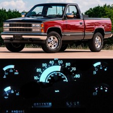 Gauge Cluster Led Dashboard Bulbs Ice Blue For Chevy Gmc 88 91 Ck Series Truck