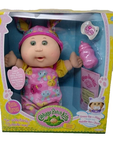 Cabbage Patch Kids Babies Dress up and Play The Animal Way - Bunny w/ green eyes