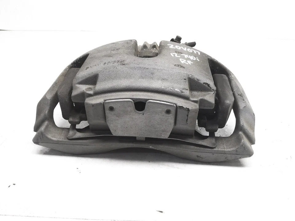 Pinça de freio dianteira direita passageiro 2011-2015 BMW 740I 3.0L 34-11-6-786-818 - Imagem 3 de 4