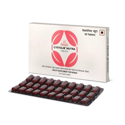 Charak Cystolib Nutra 30 Tablets x 2 Pack Women Wellness Dec 2025 Expiry