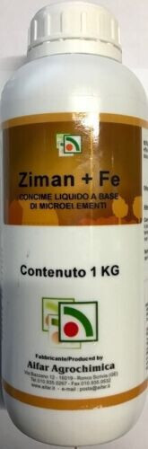 ZIMAN + FE CONCIME LIQUIDO A BASE DI MICROELEMENTI NUTRITIVO CONTENUTO 1 KG - Foto 1 di 4