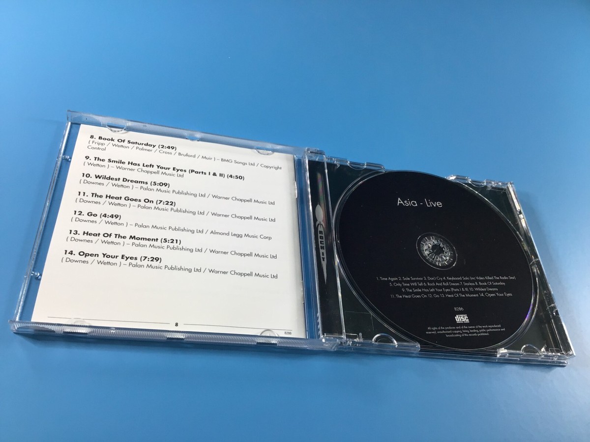Asia – Greatest Hits Live - Musik CD Album | eBay