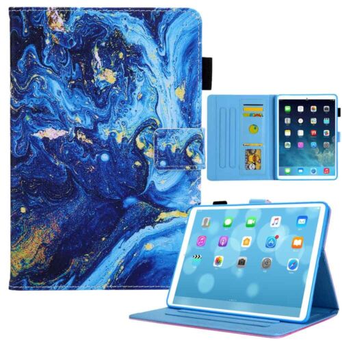 For iPad 5th 6th Gen 9.7" 7th 8th 9th Gen 10.2" Magnetic Flip Leather Case Cover - Picture 52 of 59