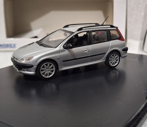 Peugeot 206 SW Silver 2000 1:43 Norev EXTREMELY RARE!! - Picture 7 of 12