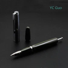 2019 Model Wing Sung 601A Vacuum Pump Green Fountain Pen Medium Nib