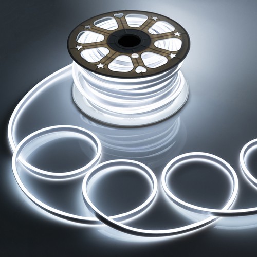 Double Sided 220V Neon LED Strip Rope Light Waterproof Flexible Outdoor UK Plug - Picture 2 of 5