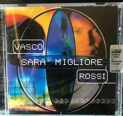 VASCO ROSSI 'SARA'MIGLIORE' CD SPECIAL EDITION 16 SONGS IMPORT ITALY 1999