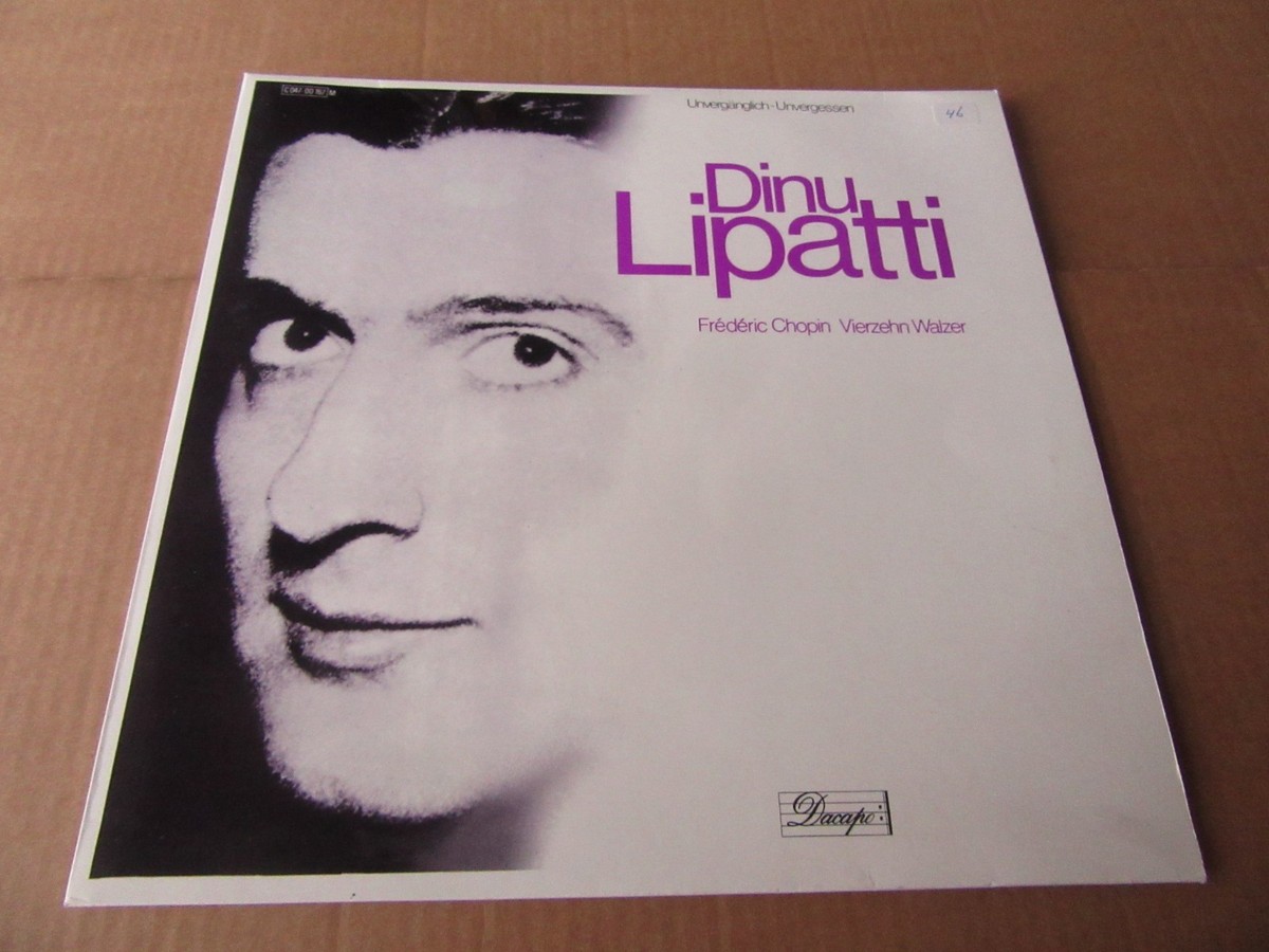 DINU LIPATTI CHOPIN WALTZES DACAPO LP HOLLAND C047-00167M | eBay DINU LIPATTI CHOPIN WALTZES DACAPO LP HOLLAND C047-00167M | eBay