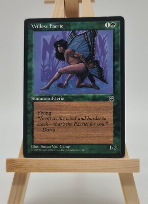  Willow Faerie (M.2) Homelands  Magic Karte MTG englisch (Weidenfee (M.2)