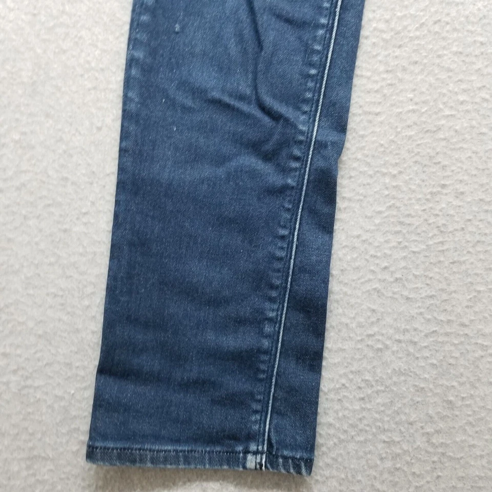 Jeans feminino Cult Of Individuality 26 azul jeans cintura baixa skinny stretch 29x31 - Imagem 2 de 4