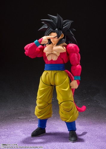 Bandai S.H.Figuarts SHF Dragon Ball Super Saiyajin 4 Sohn Goku Goku - Bild 4 von 8