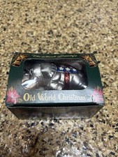 NEW Old World Christmas Republican Elephant Glass Ornament With Box C4 