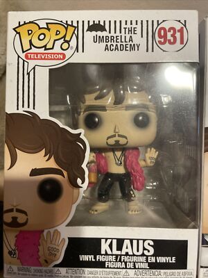 FUNKO POP - THE UMBRELLA  ACADEMY NETFLIX TV SEASON 1 Klaus NEW IN BOX