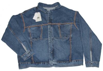 Levi's Reversible Inside Out Denim Trucker Jacket Men's XL NWT $198 Unique