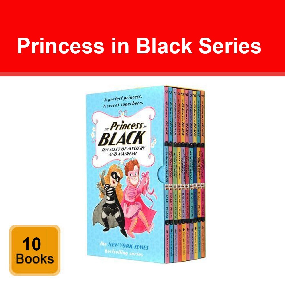 Princess in Black Series 10 Books Collection Box Set by Shannon & Dean Hale