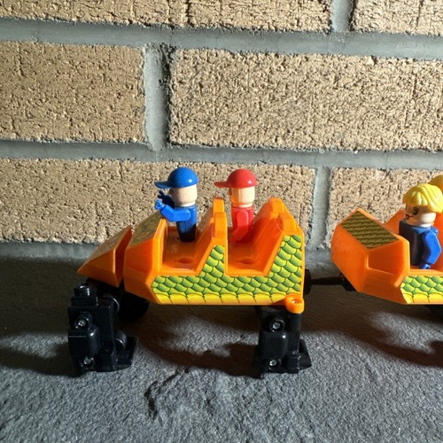 Knex Screamin Serpent Roller Coaster Cars - K'nex Roller Coaster Parts Exact Pic - Picture 4 of 6