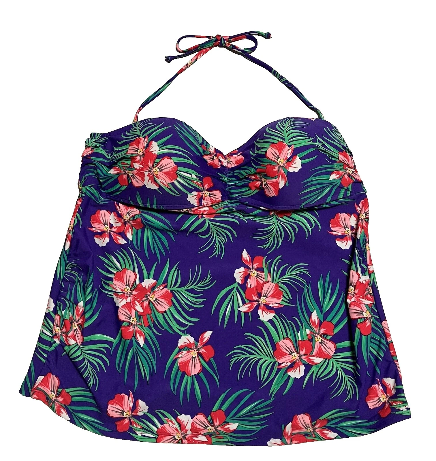 Top floral Old Navy traje de baño para mujeres