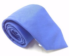  125 Calvin Klein Men Dress Blue Solid Silk Neck Tie Slim Classic Necktie 58x3