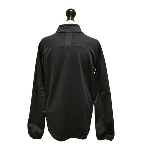 Nike Dri-fit Black Zipped Tracksuit Sports Top Uk Boy's L E345 - Picture 3 of 5