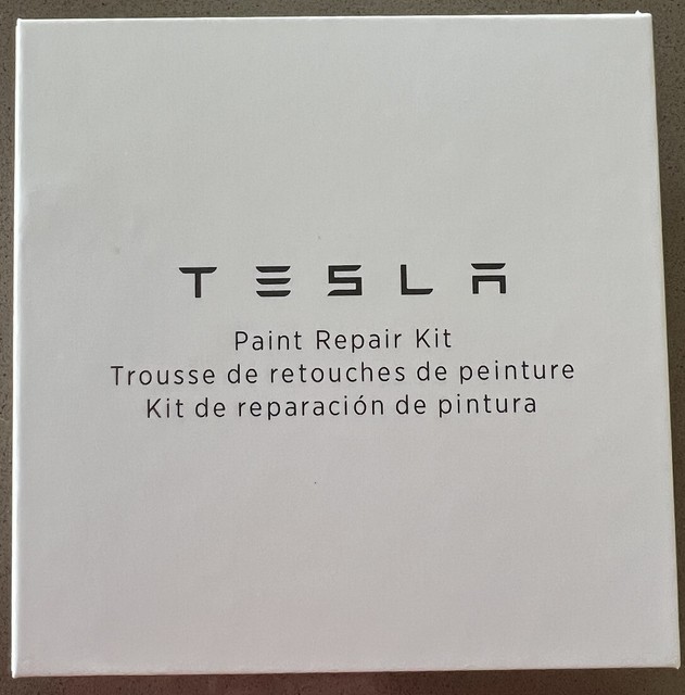 Official Tesla Paint Repair Kit Solid Black PBSB for sale online eBay
