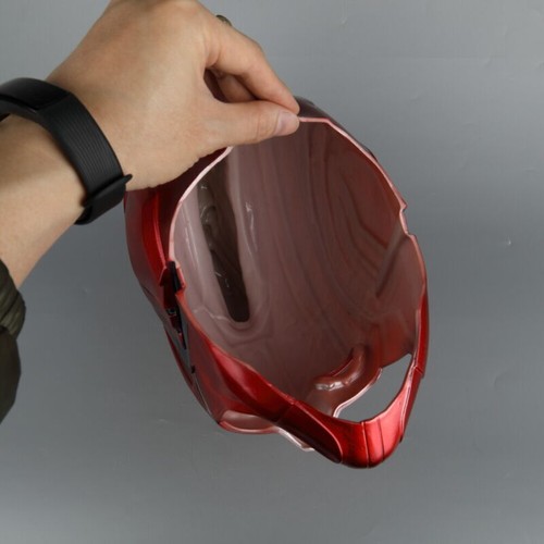 The Marvels Captain Marvel Helmet Superhero Carol Danvers Mask Halloween PVC - Picture 11 of 11