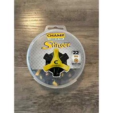 CHAMP Stinger Nike Golf Shoe Q-LOK Soft Golf Spikes (14) YELLOW